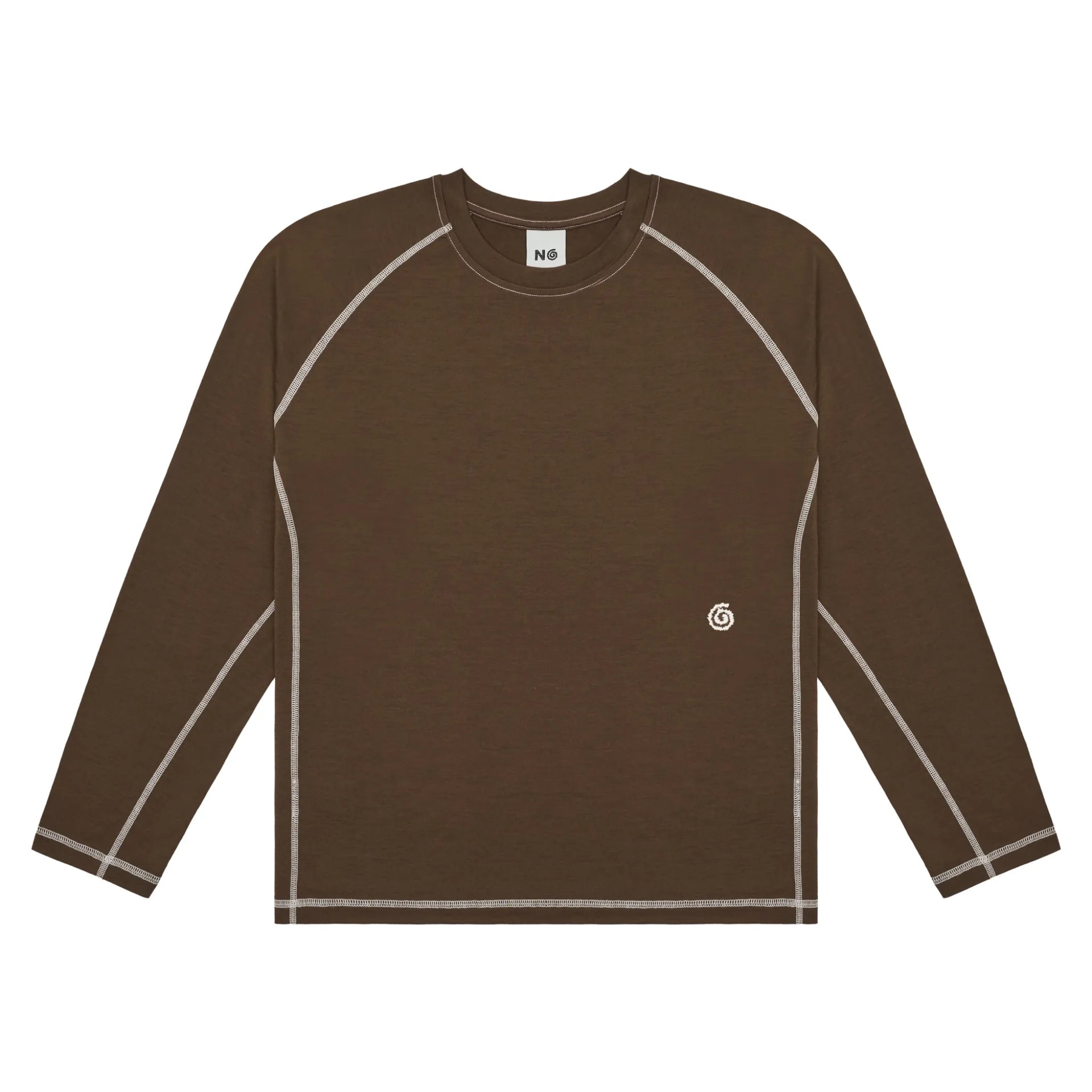 ONC MERINO LONG SLEEVE BROWN サイズ4 Canyon Merino Long Sleeve T-Shirt – Natural Galleries
