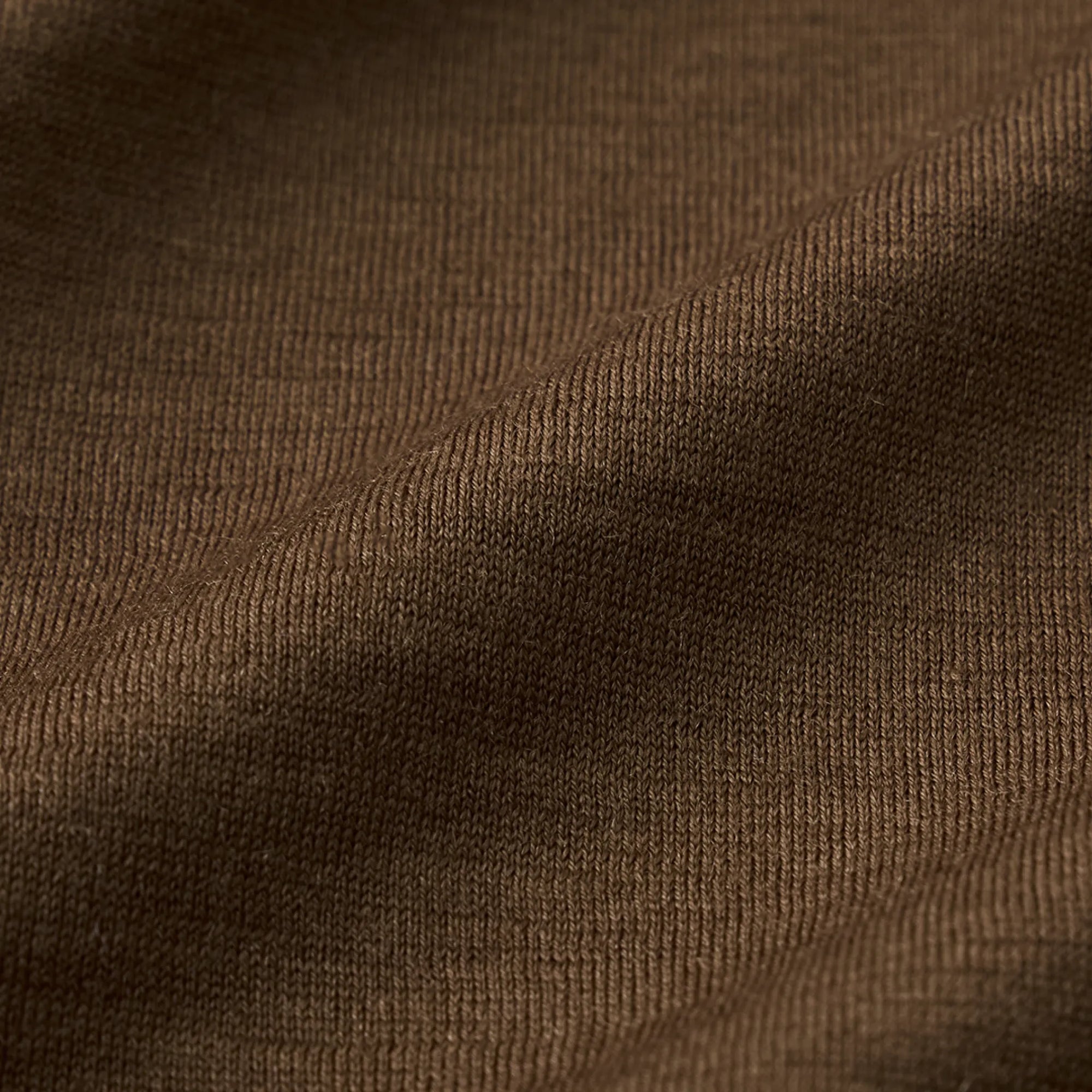 Close-up of brown textured fabric