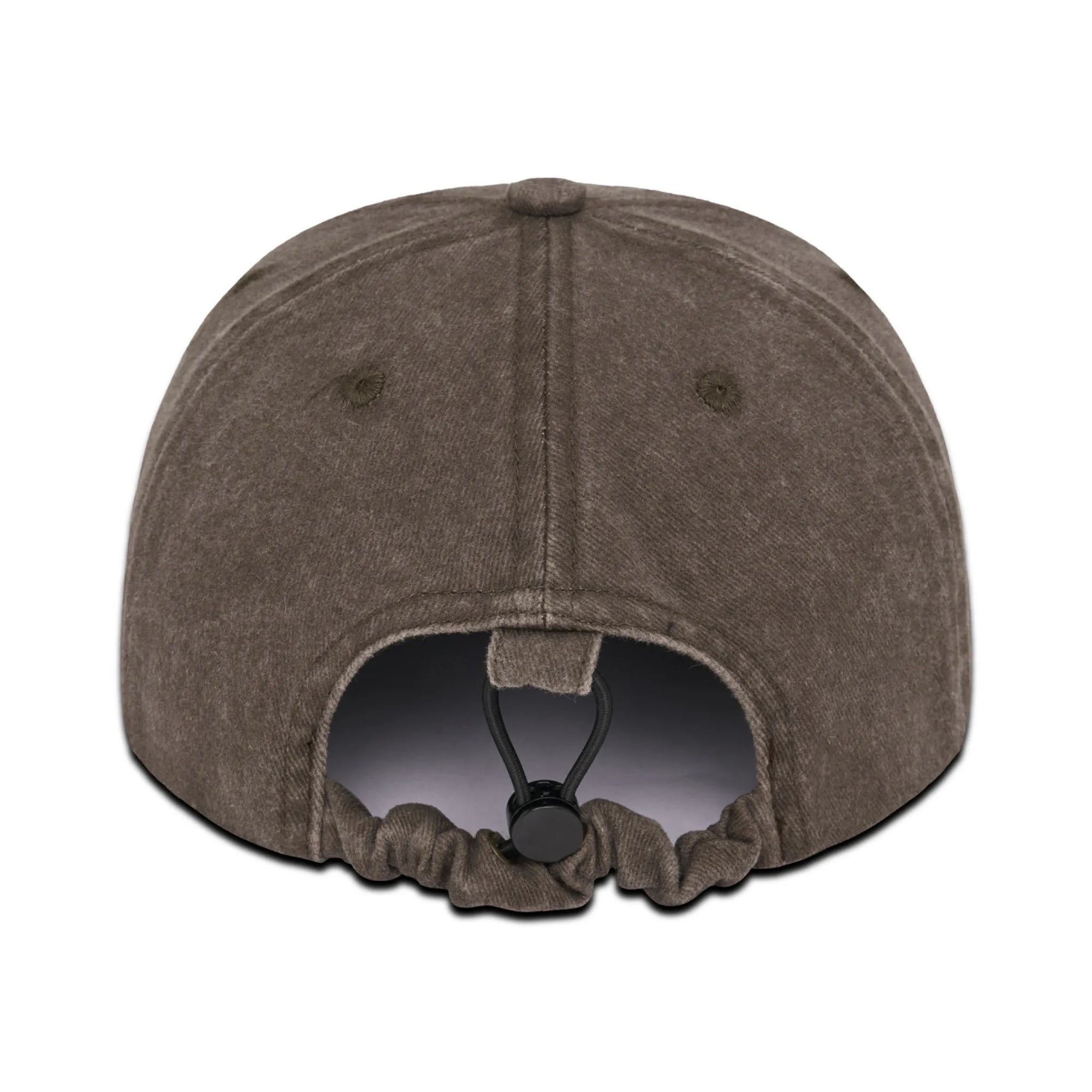 Brown cap on a white background